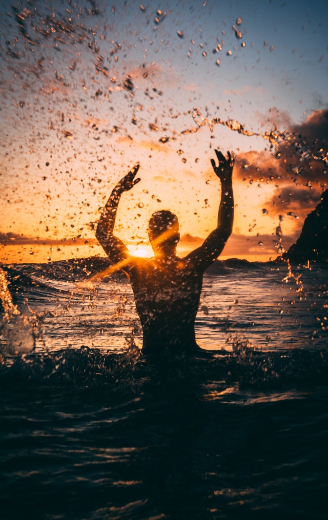 Pissing in a wetsuit